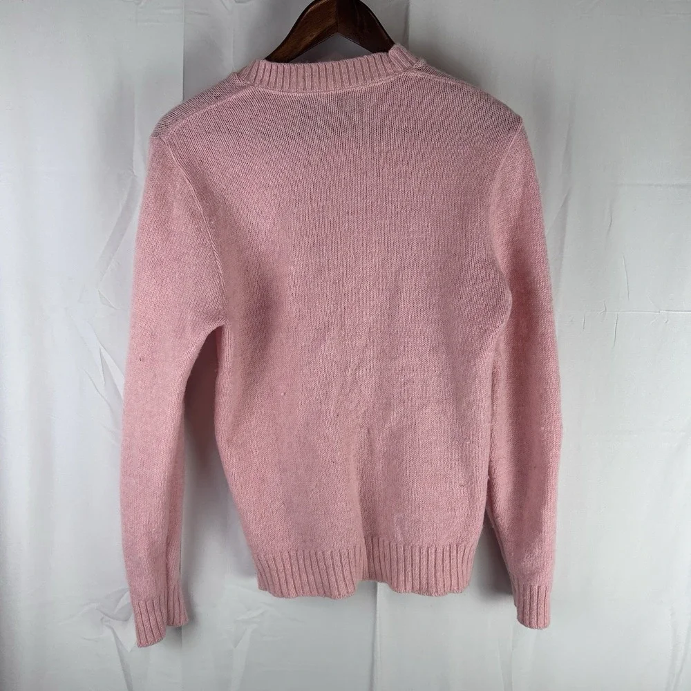 Robert‎ Bruce Sweater Women Medium Pink Made In USA Vintage Pullover